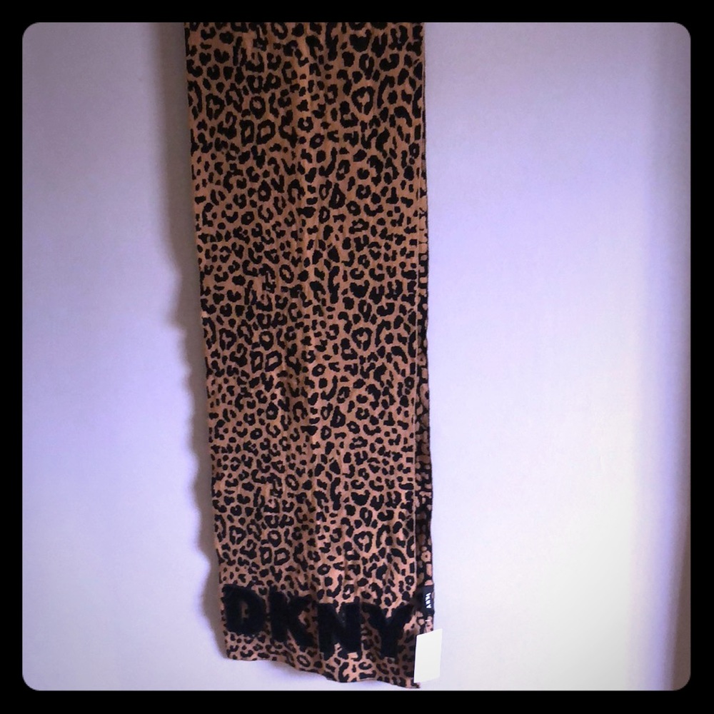 DKNY Animal Print Scarf